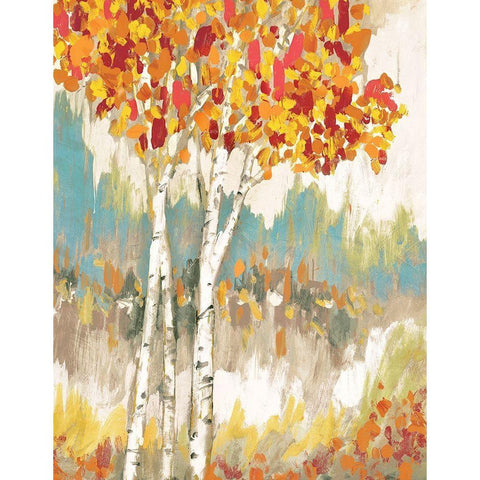 Forest Edge II Gold Ornate Wood Framed Art Print with Double Matting by Selkirk, Edward