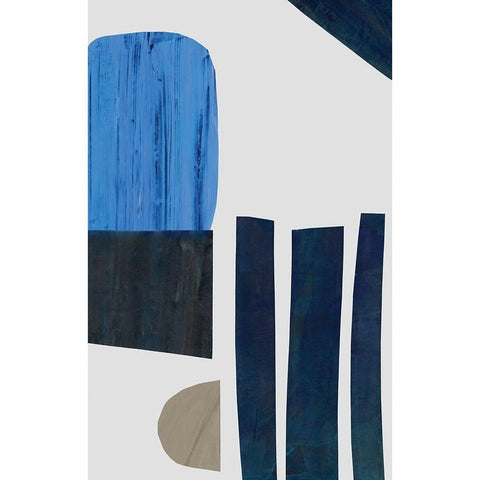 Cobble II Black Modern Wood Framed Art Print by Selkirk, Edward