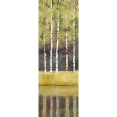 Luscious Morning I Black Modern Wood Framed Art Print by Selkirk, Edward