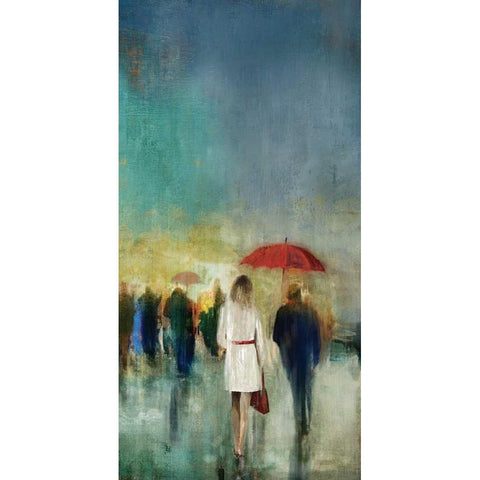Memories I Black Modern Wood Framed Art Print by Selkirk, Edward
