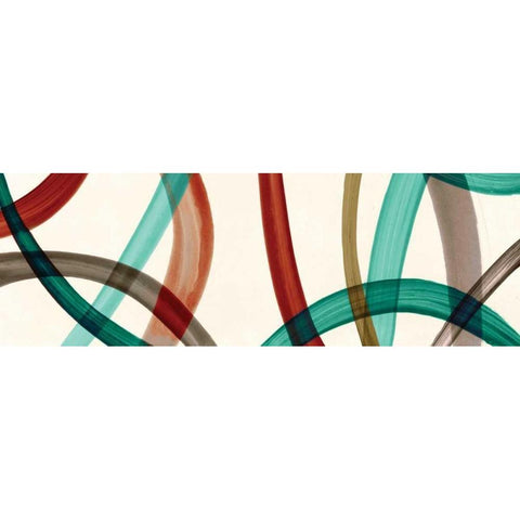 Capricious II - Mini Black Modern Wood Framed Art Print with Double Matting by Selkirk, Edward