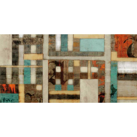 Secret Lost Black Modern Wood Framed Art Print with Double Matting by Selkirk, Edward