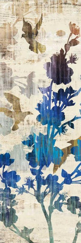 Wallflower Fantasy I White Modern Wood Framed Art Print with Double Matting by Selkirk, Edward
