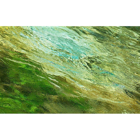 Fontaine Abstract II Gold Ornate Wood Framed Art Print with Double Matting by Crainford, Steven