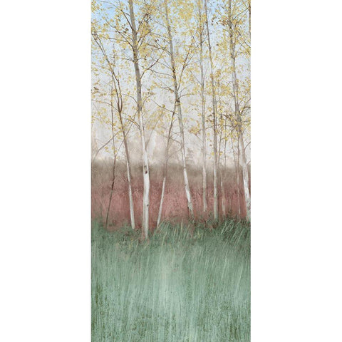 Late Sunday White Modern Wood Framed Art Print by Theodosiou, Matina