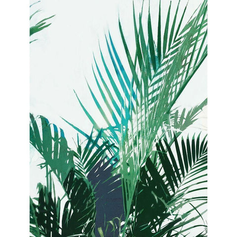Sultry Day II Black Modern Wood Framed Art Print with Double Matting by Theodosiou, Matina