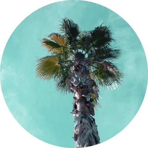 Ocean Drive II  Black Modern Wood Framed Art Print by J:L Design
