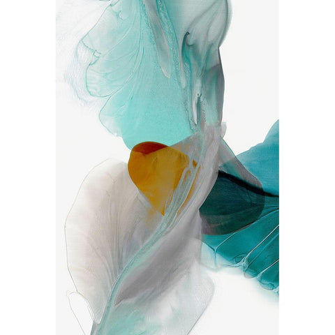 Wind Blows Black Modern Wood Framed Art Print by McFarland, Vicki