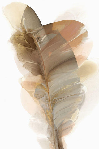 Thoughts of Brilliance II White Modern Wood Framed Art Print with Double Matting by McFarland, Vicki