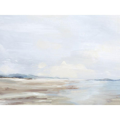 Tranquility of Water II Black Modern Wood Framed Art Print by Mavis, Luna