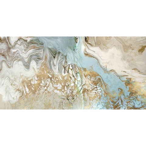 Shifting Sands  Black Modern Wood Framed Art Print by Kroeker, Wendy