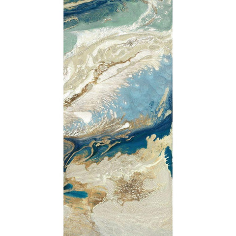 Sea Destiny II Black Modern Wood Framed Art Print by Kroeker, Wendy