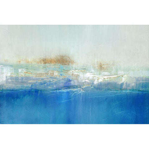 Marine Lights  Black Modern Wood Framed Art Print with Double Matting by Kroeker, Wendy