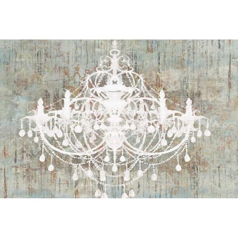 Pallas White Gold Ornate Wood Framed Art Print with Double Matting by Wilson, Aimee