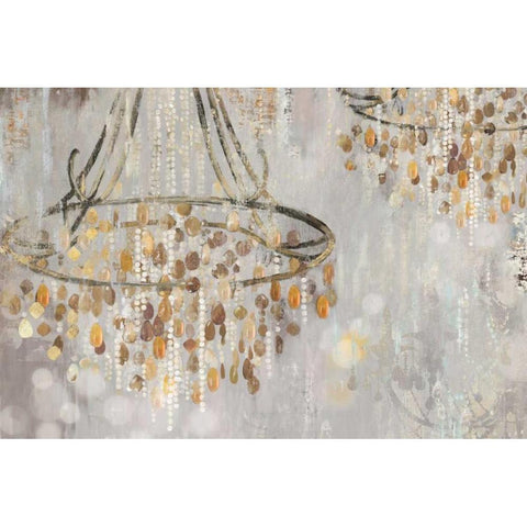 Cortege I Gold Ornate Wood Framed Art Print with Double Matting by Wilson, Aimee