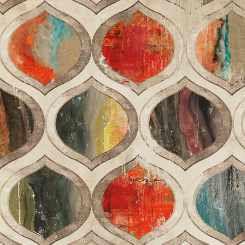 Solaris Black Modern Wood Framed Art Print with Double Matting by Wilson, Aimee