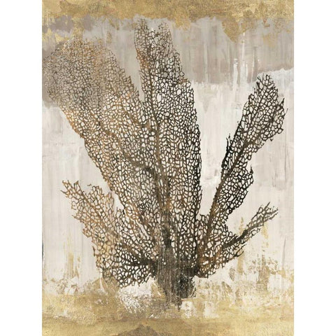 Coral Splendor I Gold Ornate Wood Framed Art Print with Double Matting by Wilson, Aimee