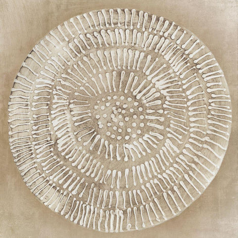 Emboss Beauty II Black Modern Wood Framed Art Print with Double Matting by Wilson, Aimee