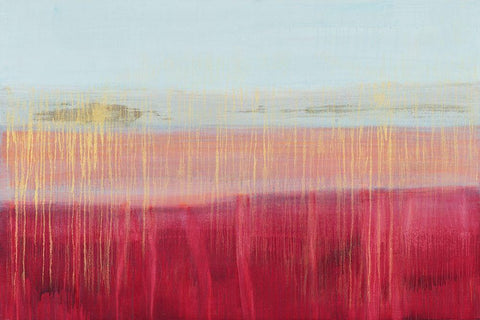 Sweet Canopy II White Modern Wood Framed Art Print with Double Matting by Wilde, Susan