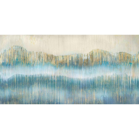 Tranquil Landscape I White Modern Wood Framed Art Print by Wilde, Susan