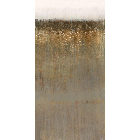 Distant Ridge I  Black Modern Wood Framed Art Print by Wilde, Susan