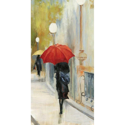 I Will be There Black Modern Wood Framed Art Print by Wilson, Aimee