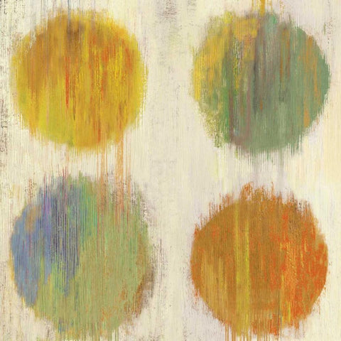 Spa II White Modern Wood Framed Art Print with Double Matting by Wilson, Aimee