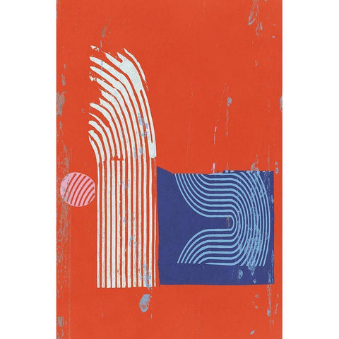 On the Wave III Black Modern Wood Framed Art Print by Cartissi