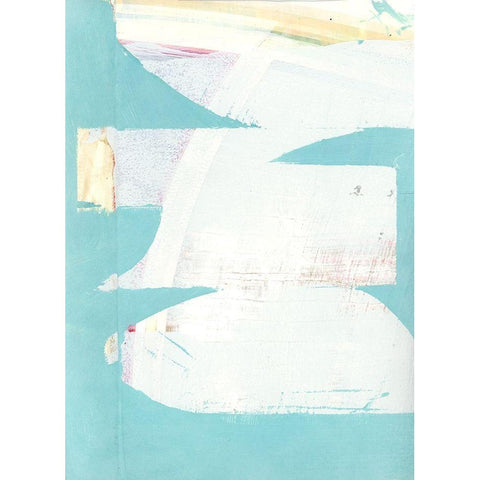 Carve II  White Modern Wood Framed Art Print by Cartissi