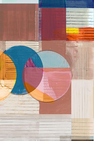 Candy Love II Black Ornate Wood Framed Art Print with Double Matting by Cartissi