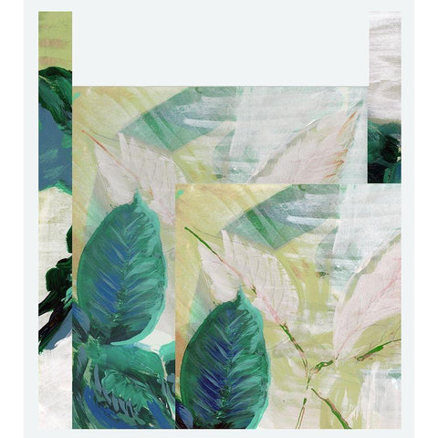Floridian Dream II  Gold Ornate Wood Framed Art Print with Double Matting by Cartissi