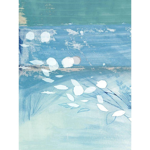 Dried Bouquet Heaven I White Modern Wood Framed Art Print by Cartissi