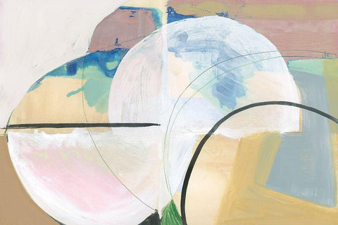 Californa Love I  Black Ornate Wood Framed Art Print with Double Matting by Cartissi