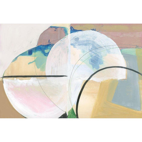 Californa Love I  White Modern Wood Framed Art Print by Cartissi