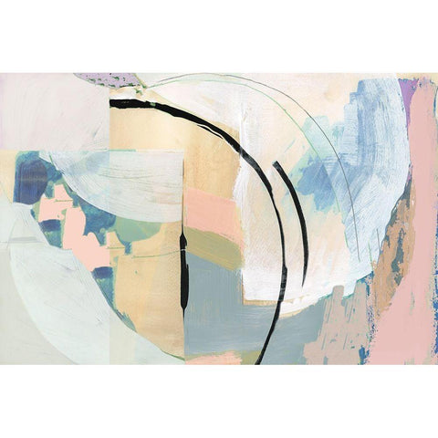 Californa Love II White Modern Wood Framed Art Print by Cartissi