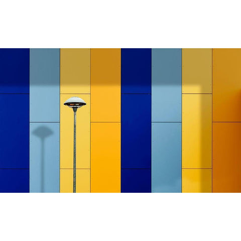 Urban Colors Black Modern Wood Framed Art Print by Novillo