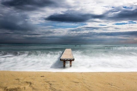 Panpelone Black Ornate Wood Framed Art Print with Double Matting by Viretti
