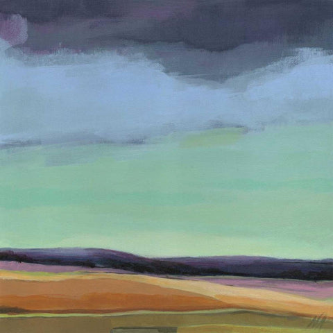 Too Much Walking Black Modern Wood Framed Art Print with Double Matting by Arden, Niki