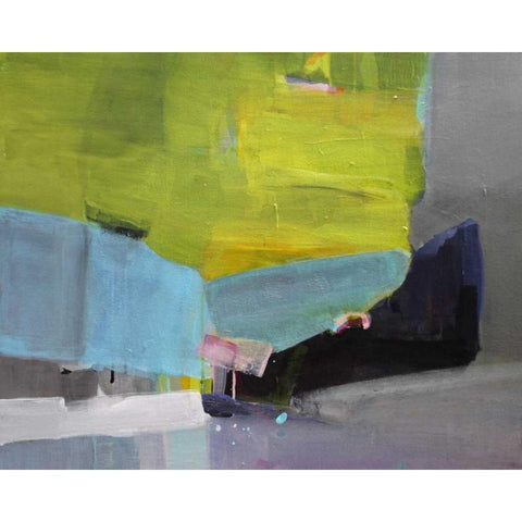 Nestled Reflection White Modern Wood Framed Art Print by Alattar, Lina