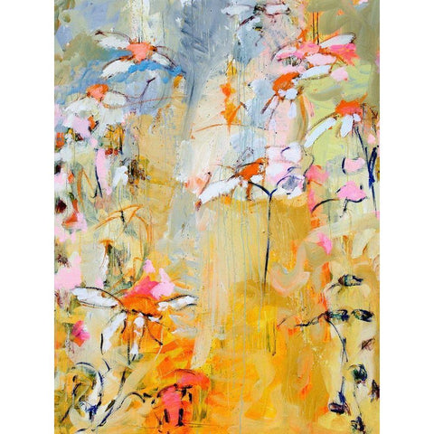 Waiting for Summer Black Modern Wood Framed Art Print with Double Matting by Anders, Per