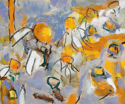 You Are the Sunshine of My Life Black Ornate Wood Framed Art Print with Double Matting by Anders, Per