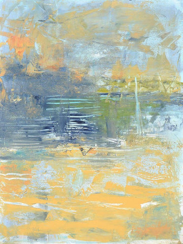 Chesapeake Bay White Modern Wood Framed Art Print with Double Matting by Apperlo, Mila