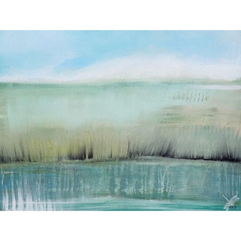 Everglades I White Modern Wood Framed Art Print by Apperlo, Mila