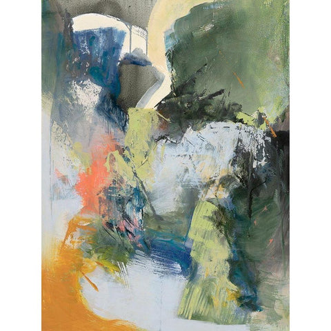 Asi Empieza Black Modern Wood Framed Art Print by Arana, Emilia