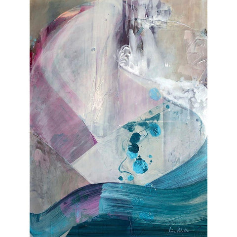 Welcoming Grace Black Modern Wood Framed Art Print with Double Matting by Alattar, Lina