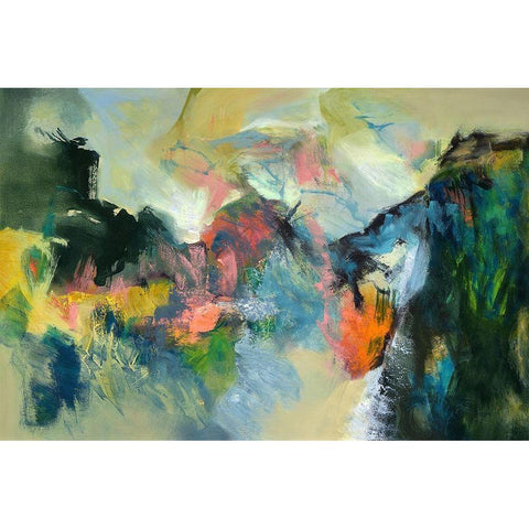 Noble Twin Black Modern Wood Framed Art Print by Arana, Emilia