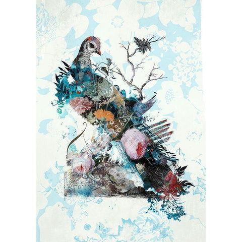 Wildness No. 1 White Modern Wood Framed Art Print by Albers, Teis