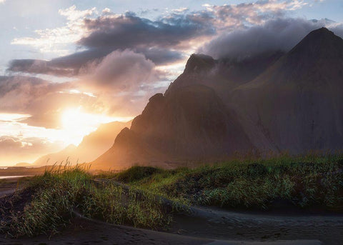 Warmth of The Arctic Black Ornate Wood Framed Art Print with Double Matting by Artemiadi, Dora