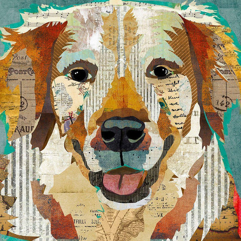 Golden White Modern Wood Framed Art Print by Anderson, Traci