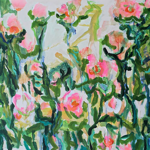 Somewhere Under The Rainbow White Modern Wood Framed Art Print with Double Matting by Anders, Per